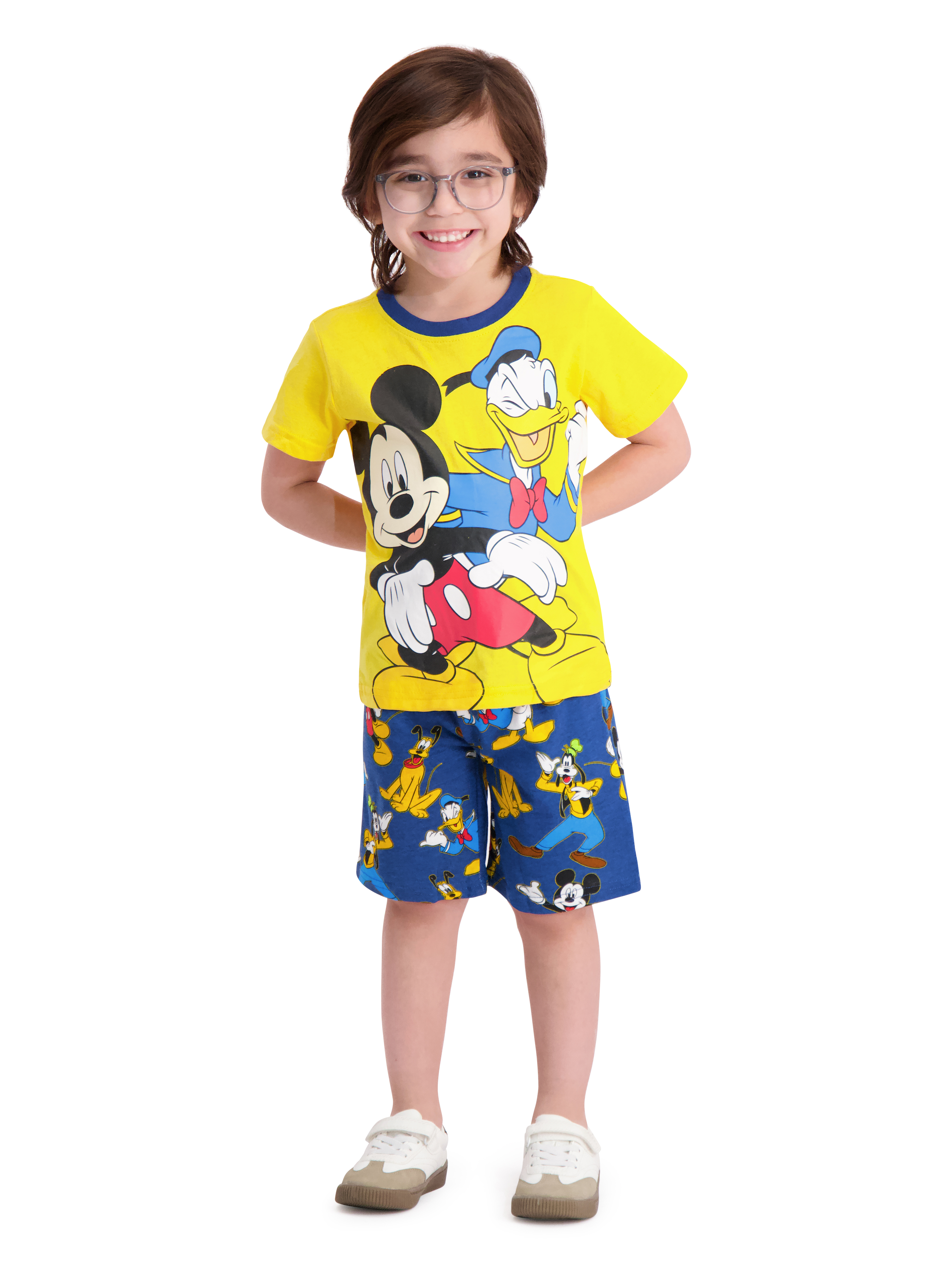 Mickey Mouse Toddler Boy 2-Piece Short Set, Size 4T